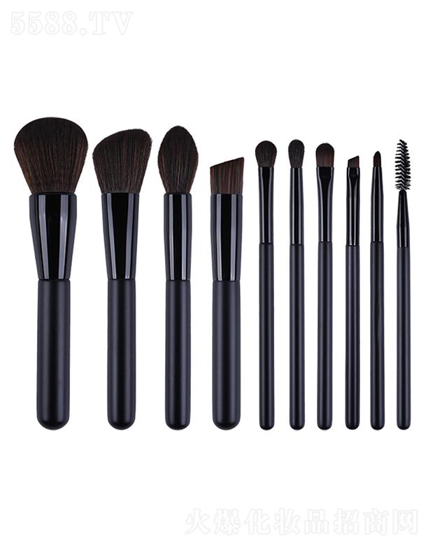 ׿���Ż��y�þ����޹�˾��׿�������y���߷۵�ˢ��Ӱˢ���b  ��ɫ   10֧���yˢȫ��