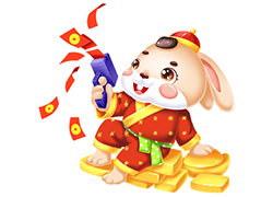 兔年佳節(jié)到，廣州品尚生物向您問(wèn)個(gè)好！廣州品尚生物祝您萬(wàn)事如意，發(fā)大財(cái)！