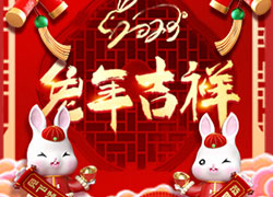 玉兔送福，開(kāi)門(mén)大吉！廣東微肽給您拜年了！