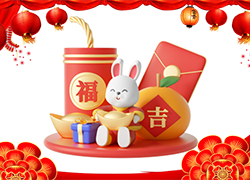 廣州中揚(yáng)公司祝您兔年快樂(lè)，萬(wàn)事如意，安康幸福！