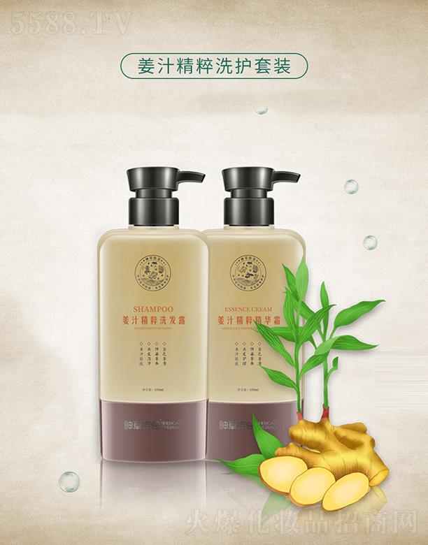 神草傳奇姜汁精粹洗護(hù)套裝