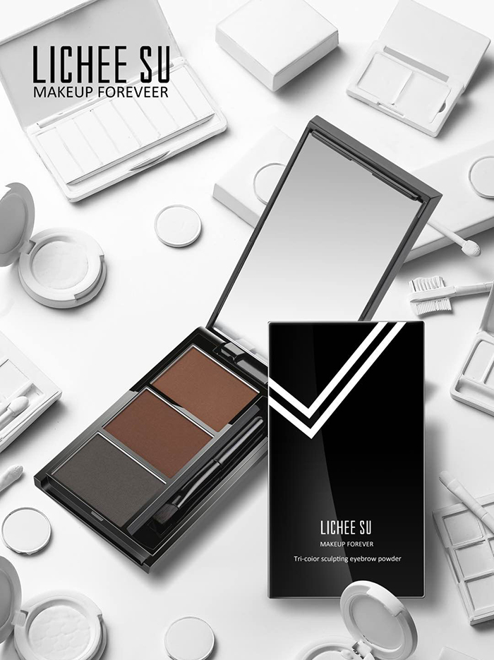 戀枝秀防水塑形三色眉粉 戀枝秀防水塑形三色眉粉