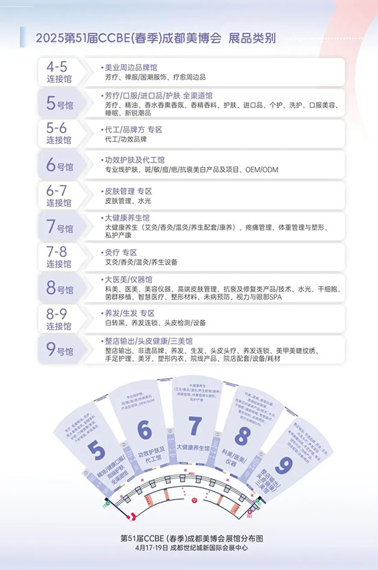 2025春季成都美業(yè)博覽會展位預(yù)定火熱進(jìn)行中 2025春季成都美業(yè)博覽會展位預(yù)定火熱進(jìn)行中